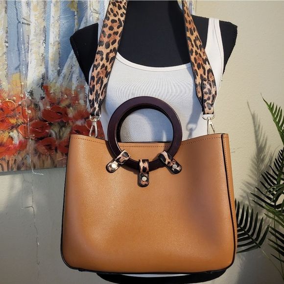 Handbags - BROWN PURSE